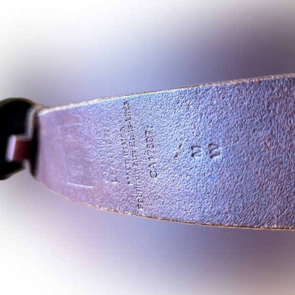 GAP Rhinestone Oval Belt with Leather Strap early 2000’s - Picture 7 of 10